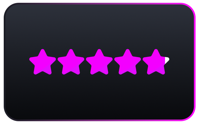 ClipIt 4.8 Star Ratings